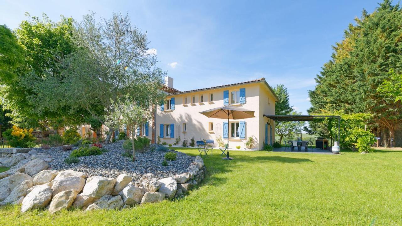 Chambre D'Hotes De Charme A La Maison Bleue Savignac-Mona Εξωτερικό φωτογραφία